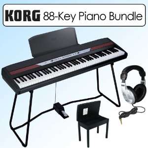  Korg SP250 88 key Portable Digital Piano Outfit: Musical 