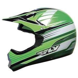    Fly Racing 606 IV Helmet   2007   X Small/Green/White: Automotive