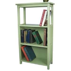  Open Topped Cottage Bookcase (Sage) (42.75H x 24W x 10.5 