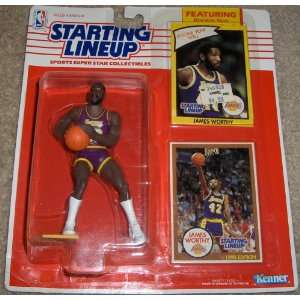  James Worthy 1990 NBA Starting Lineup Toys & Games