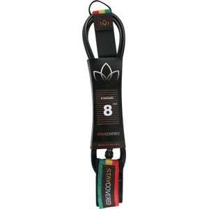    Stay Covered Deluxe Leash 8   Black/Rasta: Sports & Outdoors