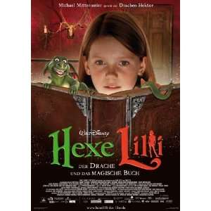 Lilly the Witch The Dragon and the Magic Book Poster Movie German 