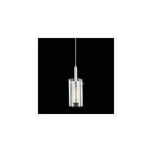  Sonneman 4394.57 Zylinder 1 Light Mini Pendant in Satin 