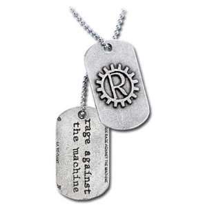 Rage Against the Machine Dog Tags Jewelry