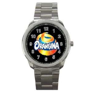   : ORANGINA Logo New Style Metal Watch Free Shipping: Everything Else
