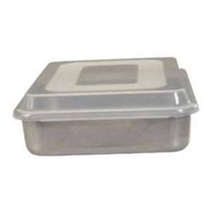  Square Cake Pan, with Lid, 9 x 9 x 2 1/2: Kitchen & Dining
