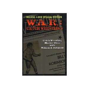  WAR Catch Wresting Billy Robinson Complete 4 DVD Set 