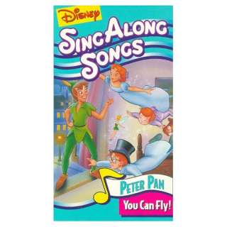   Sing Along Songs   Peter Pan: You Can Fly! [VHS]: Disney Sing Along