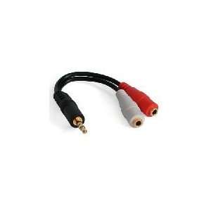    StarTech 6 Stereo Splitter Cable 3.5 to 2x 3.5mm Electronics