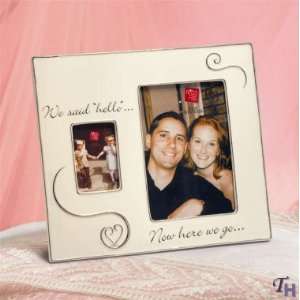  Russ Berrie Now And Then Engagement Frame: Home & Kitchen