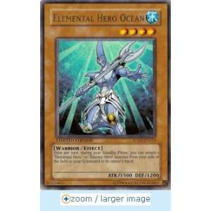  Yugioh Cp07 en006 Elemental Hero Ocean Rare Card [Toy 