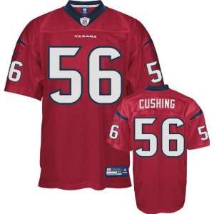  Brian Cushing Jersey: Reebok Authentic Red #56 Houston 