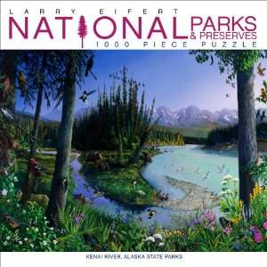 1000 Piece National Parks & Preserves Kenai River, Alaska State Parks