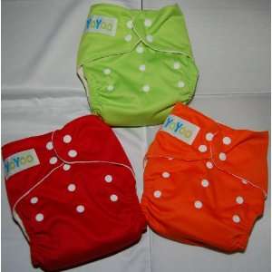 YoYoo One Size Bamboo Pocket Diaper 6 Pack   Neutral Colors   Compare 