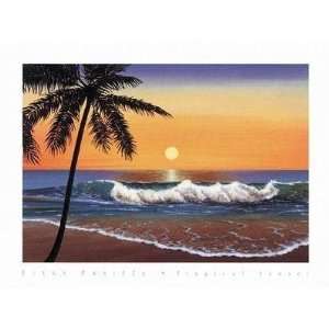  Elena Panizza   Tropical Sunset Size 31.5x23.75 Poster 