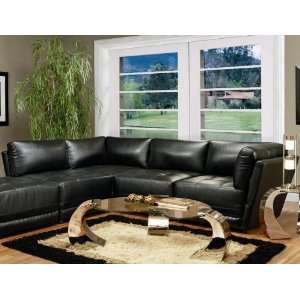 Kayson Black Sectional Sofa Set by Coaster: Home & Kitchen
