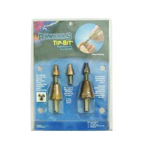 RAY TOOLS RTTP6040 TIP BIT Replaceable Tip Step Bit Set 877208000893 