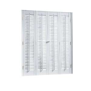 allen + roth 35 37W x 24L Colonial White Faux Wood Interior Shutter 