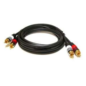   PREMIUM 2 RCA Plug/2 RCA Plug M/M 22AWG Cable   35ft 