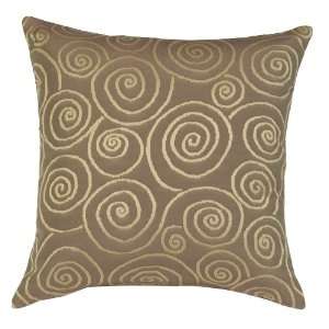  Swirl Pattern Square Throw Pillow