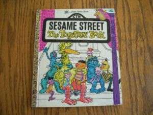Vintage Sesame Street The Together Little Golden Book  