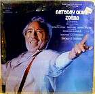 SEALED RED SEAL LP: ANTHONY QUINN ZORBA MUSICAL CAST 