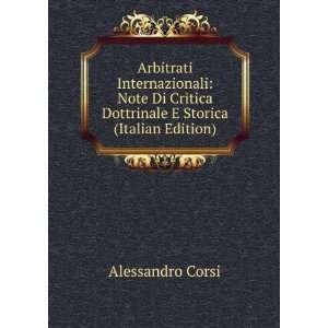   Storica (Italian Edition): Alessandro Corsi:  Books