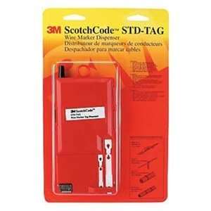  3M Scotchcode Wire Marker Dispenser STD TAG
