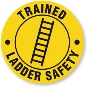  Trained Ladder Safety (with Graphic) Vinyl (3M Conformable 