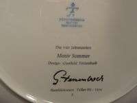 e373 Fürstenberg Plate GUNHILD TERZENBACH SUMMER ser1  