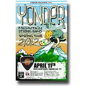  Yonder Mountain String Band Poster   Spring Tour   SLC 