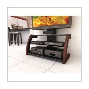  Amara 32   52 TV Stand in Solid Wood: Furniture & Decor