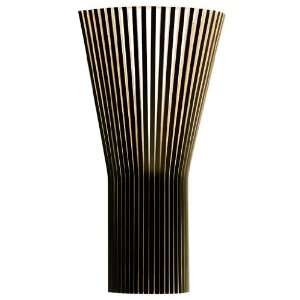 Secto 4230 wall sconce   Black Laminated Birch, 110   125V (for use in 