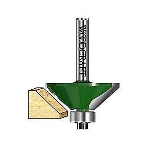  45 degree Chamfer, 1/2 Cutting Length, 1/4 Shank