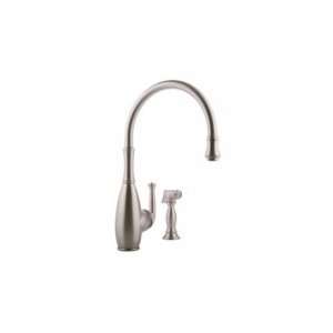   One Handle Kitchen Faucet with Side Spray G 4805 SN: Home Improvement