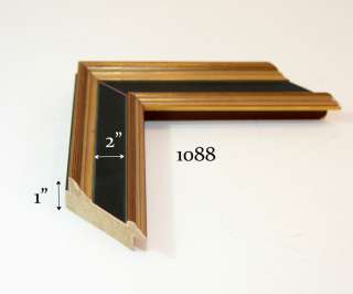 Picture Frame  DARK WOOD Series 1 Available in Standard or Custom 