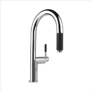 Graff G 4851 BN Oscar One Handle Pull Out Spray Kitchen Faucet Brushed 