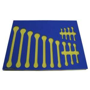   for 14 Craftsman Inch Wrenches, Blue and Yellow