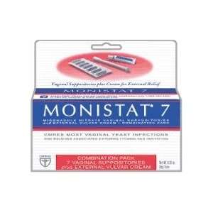  Monistat 7 Combination Pack Kit: Health & Personal Care