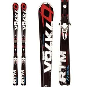  Volkl RTM 77 Skis + 4Motion 11.0 TC Bindings 2012 Sports 