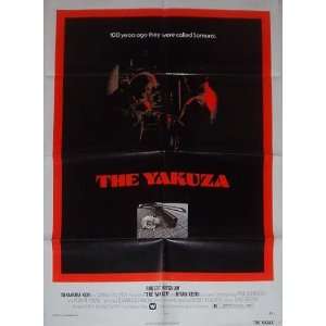  The Yakuza Original 1975 Folded Movie Poster Robert 
