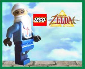 Custom Lego Zelda Twilight Sheik Brawl Wii DS Minifig  