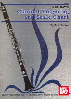 BARNES & NOBLE  Clarinet Fingering and Scale Chart by Eric Nelson 
