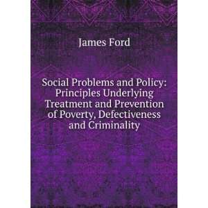  Social problems and social policy  principles underlying 