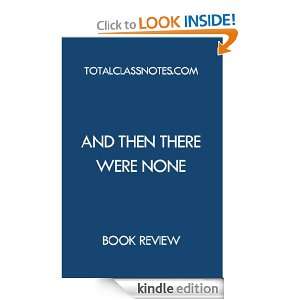  And Then There Were None Review Guide eBook Total Class 