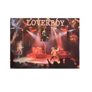  Loverboy Poster Band Shot 1980s Lover Boy 