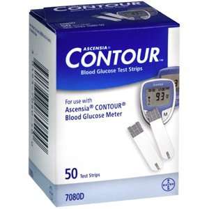  PACK OF 3 EACH BAYER CONTOUR TEST STRIPS 50EA PT#193708050 