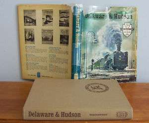 DELAWARE & HUDSON by Jim Shaughnessy, 1967 1st Ed in DJ  