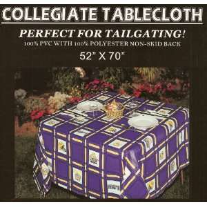  Louisiana State TIGERS collegiate tablecloth for 
