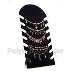 14 Black Velvet Necklace Pendant Jewelry Display Easel  
